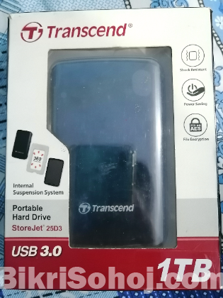 Portable Hard Drive 1TB